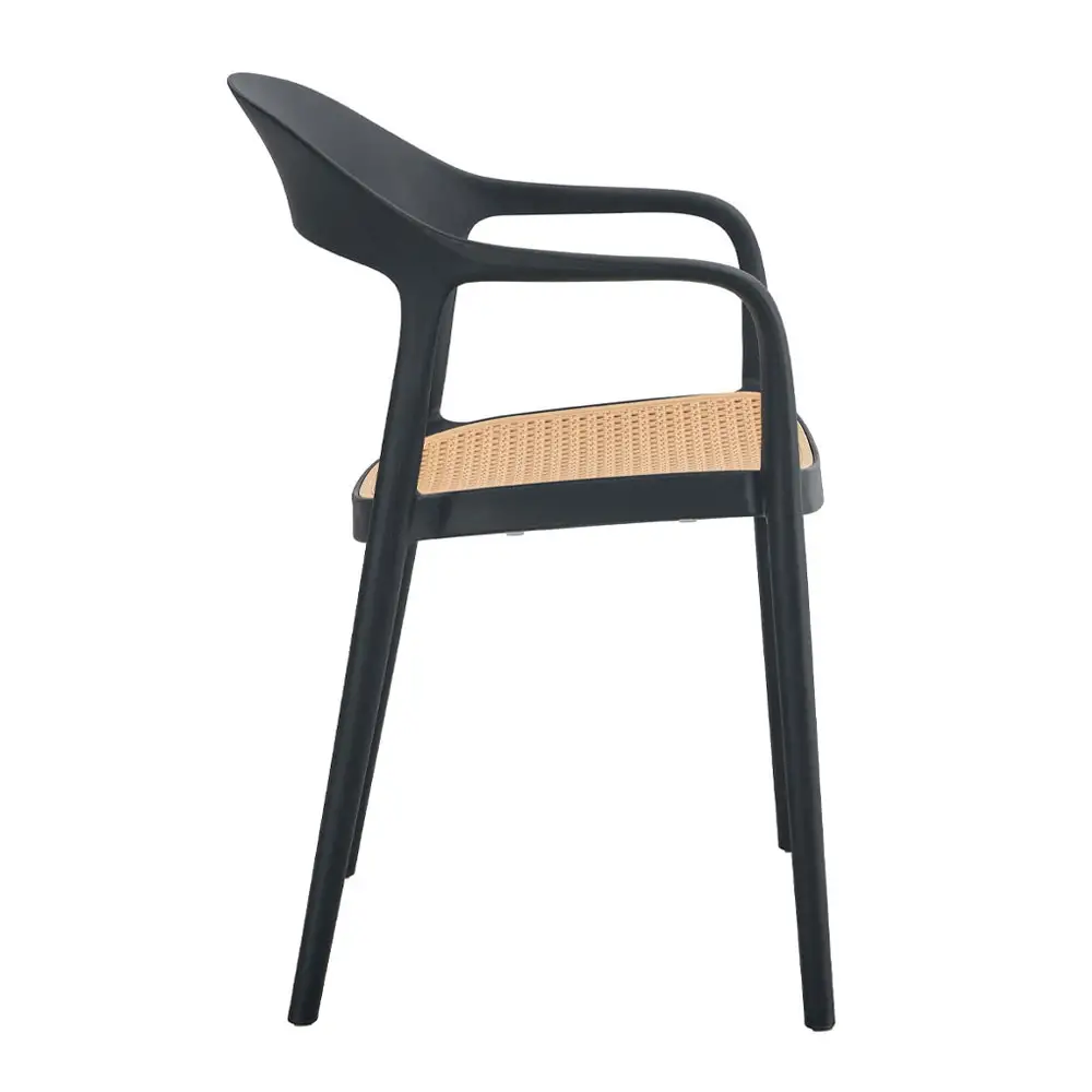 LIBERTA BISTROT ΚΑΡΕΚΛΑ ΜΑΥΡΟ ΦΥΣΙΚΟ 57x53x81.5