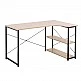 LIBERTA EDGE ΓΡΑΦΕΙΟ SONOMA ΜΑΥΡΟ 120x73x75