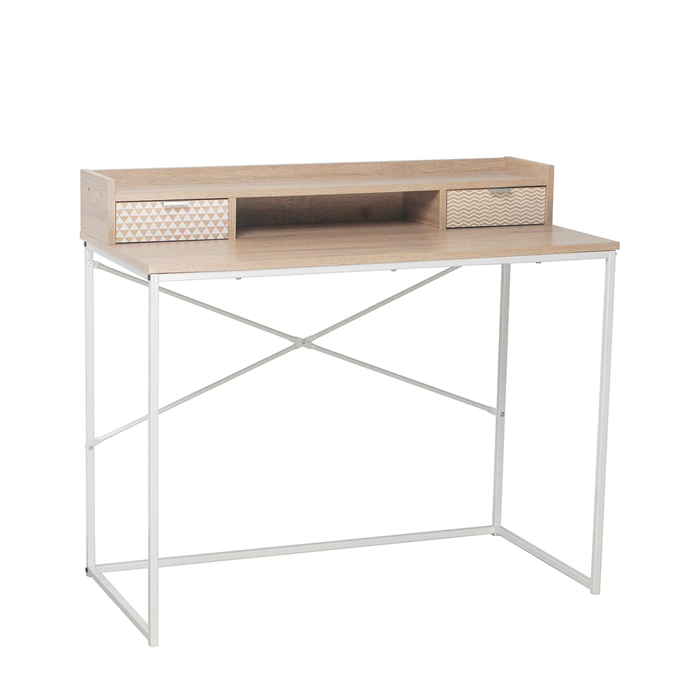LIBERTA NAK ΓΡΑΦΕΙΟ 2ΣΥΡΤΑΡΙΑ SONOMA ΜΕ PATTERN 100x50x88.5