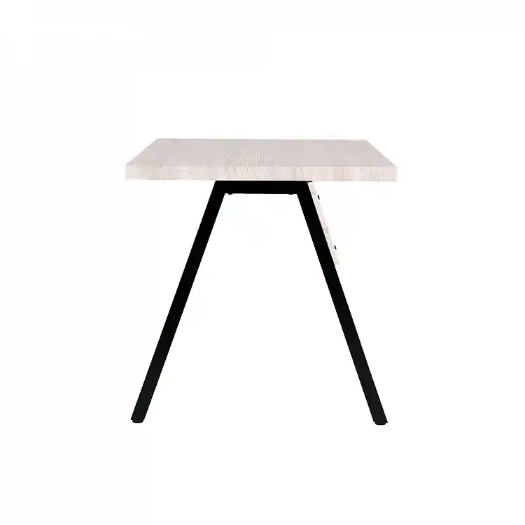 LIBERTA ALPHA ΓΡΑΦΕΙΟ SONOMA ΜΑΥΡΟ 120x76x74cm