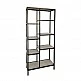 LIBERTA FILE ΒΙΒΛΙΟΘΗΚΗ ΨΗΛΗ SONOMA ΜΑΥΡΟ 70x30x178 LIBERTA FILE ΒΙΒΛΙΟΘΗΚΗ ΨΗΛΗ SONOMA ΜΑΥΡΟ 70x30x178