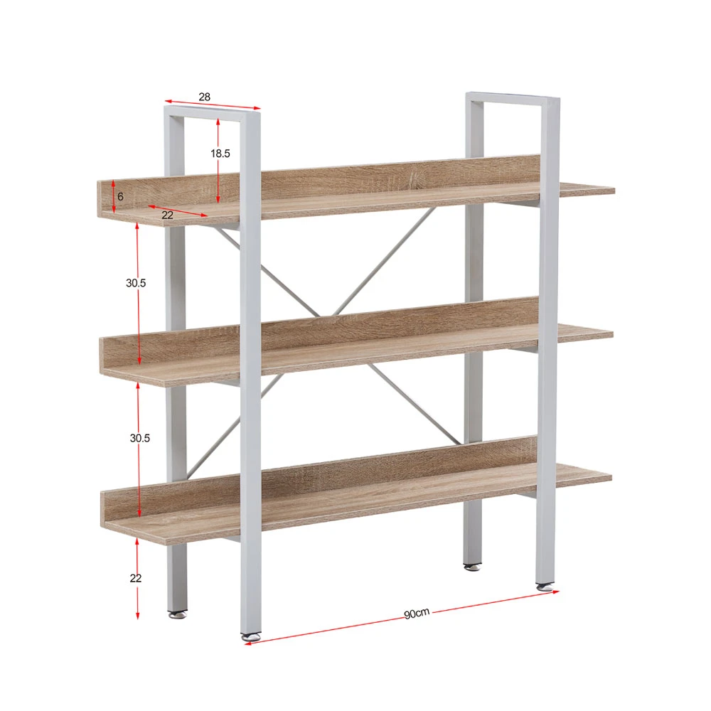 LIBERTA HORIZON ΒΙΒΛΙΟΘΗΚΗ 3ΡΑΦΙΑ SONOMA ΜΑΥΡΟ 120x28x106 LIBERTA HORIZON ΒΙΒΛΙΟΘΗΚΗ 3ΡΑΦΙΑ SONOMA ΜΑΥΡΟ 120x28x106