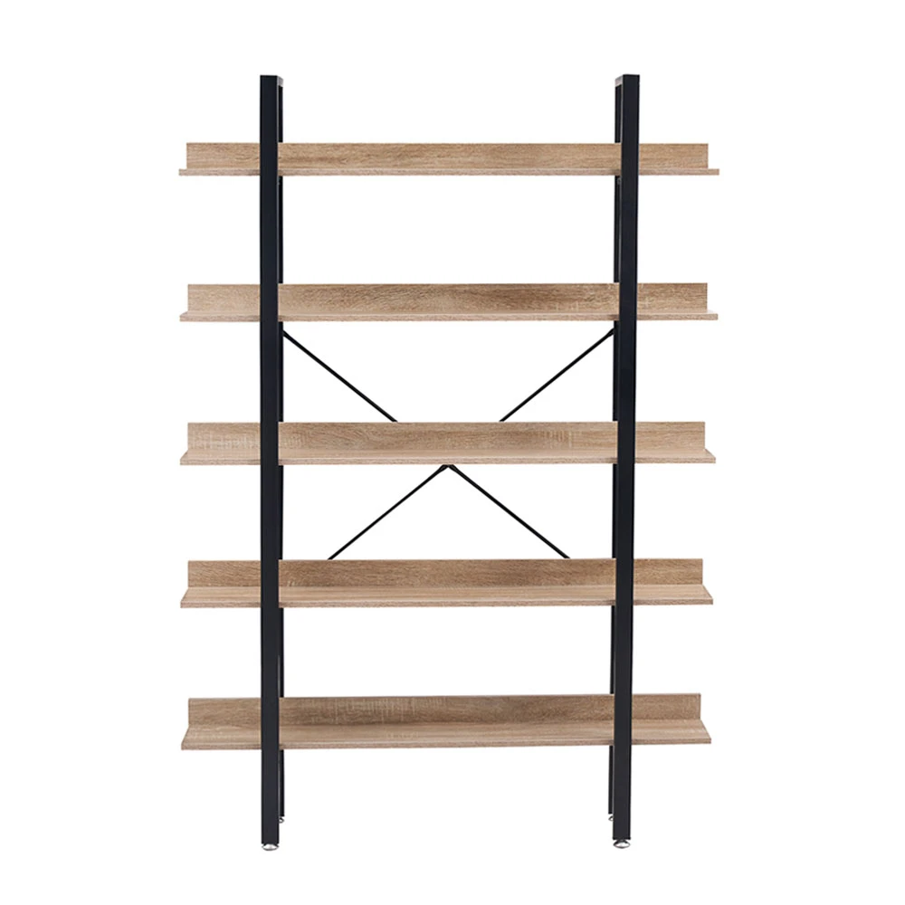 LIBERTA HORIZON ΒΙΒΛΙΟΘΗΚΗ 5ΡΑΦΙΑ SONOMA ΜΑΥΡΟ 120x28x170
