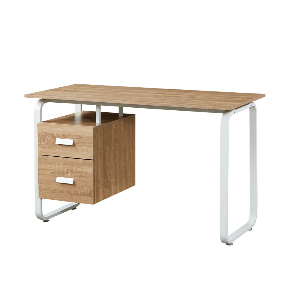 LIBERTA VOLER ΓΡΑΦΕΙΟ 2ΣΥΡΤΑΡΙΑ ΦΥΣΙΚΟ ΛΕΥΚΟ 120x60x75