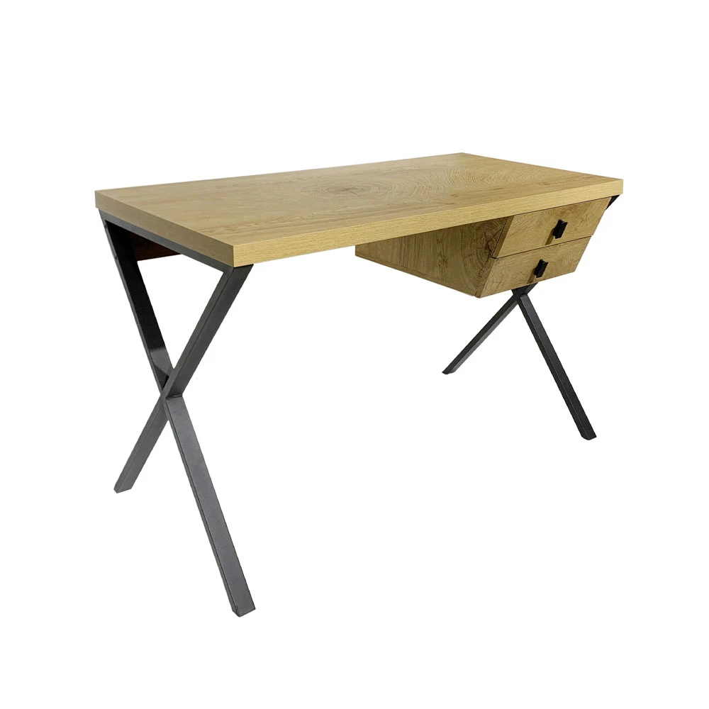 LIBERTA BOW ΓΡΑΦΕΙΟ 2ΣΥΡΤΑΡΙΑ ΦΥΣΙΚΟ 120x60x76
