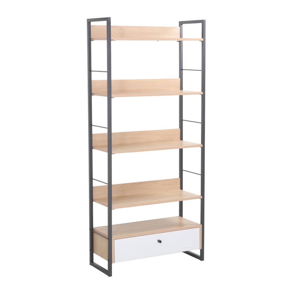 LIBERTA TRILOGY ΒΙΒΛΙΟΘΗΚΗ ΦΥΣΙΚΟ ΜΑΥΡΟ 70x30x159