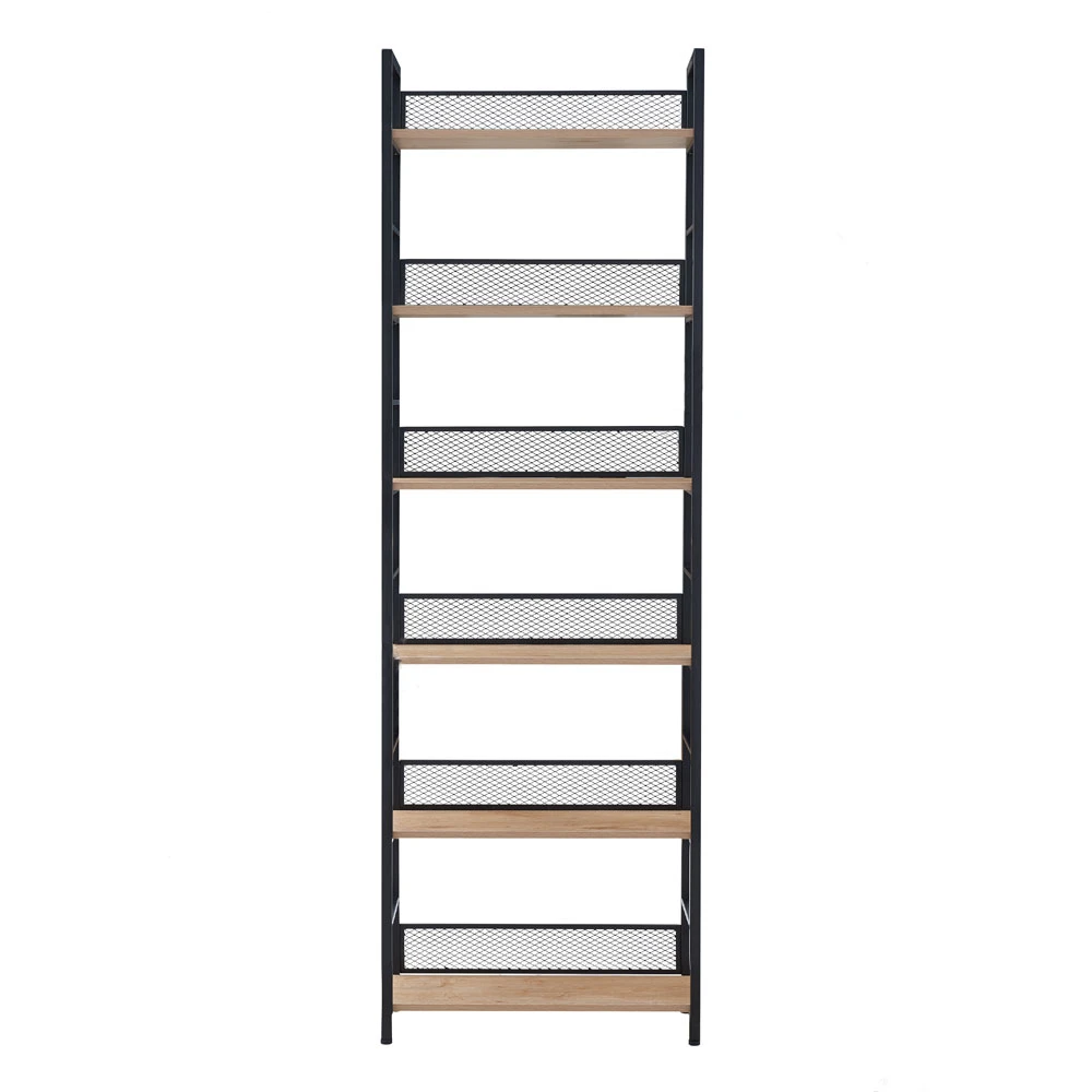LIBERTA NEST ΒΙΒΛΙΟΘΗΚΗ ΦΥΣΙΚΟ ΜΑΥΡΟ 60x28x187