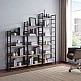 LIBERTA NEST ΒΙΒΛΙΟΘΗΚΗ ΦΥΣΙΚΟ ΜΑΥΡΟ 60x28x154 LIBERTA NEST ΒΙΒΛΙΟΘΗΚΗ ΦΥΣΙΚΟ ΜΑΥΡΟ 60x28x154