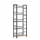 LIBERTA NEST ΒΙΒΛΙΟΘΗΚΗ ΦΥΣΙΚΟ ΜΑΥΡΟ 60x28x154 LIBERTA NEST ΒΙΒΛΙΟΘΗΚΗ ΦΥΣΙΚΟ ΜΑΥΡΟ 60x28x154