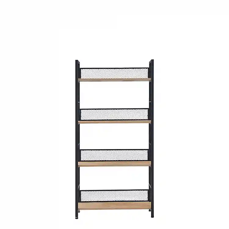 LIBERTA NEST ΒΙΒΛΙΟΘΗΚΗ ΦΥΣΙΚΟ ΜΑΥΡΟ 60x28x121cm