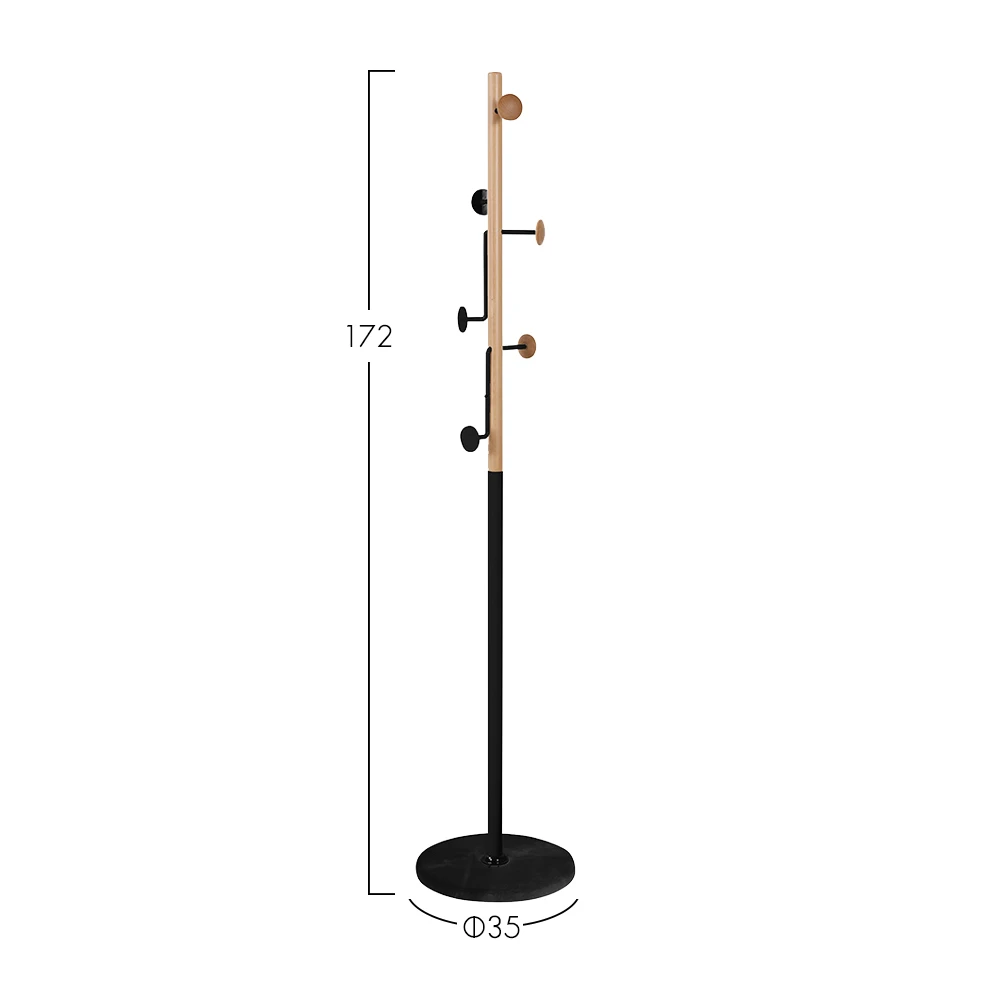 LIBERTA TREE ΚΑΛΟΓΕΡΟΣ ΦΥΣΙΚΟ ΜΑΥΡΟ 35x35x172