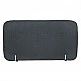 LIBERTA OVAL ΚΡΕΒΑΤΙ ΧΩΡΙΣ ΑΠΟΘΗΚ. ΧΩΡΟ (ΓΙΑ ΣΤΡΩΜΑ 160x200cm) ΑΝΘΡΑΚΙ 221x209x122