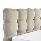 LIBERTA CHOCOLAT ΚΡΕΒΑΤΙ (ΓΙΑ ΣΤΡΩΜΑ 160x200cm) BEIGE 223x185x108