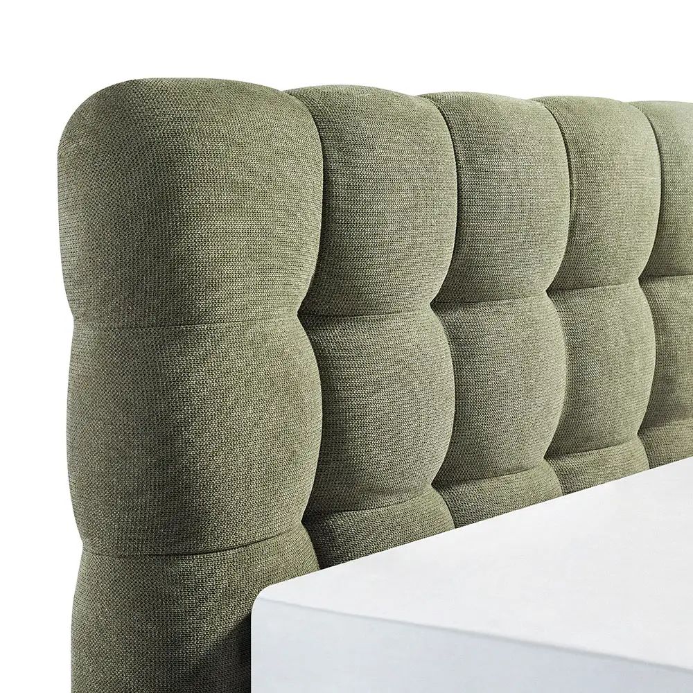 LIBERTA CHOCOLAT ΚΡΕΒΑΤΙ (ΓΙΑ ΣΤΡΩΜΑ 160x200cm) ΛΑΔΙ 223x185x108cm