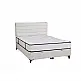 LIBERTA UTOPIA ΚΡΕΒΑΤΙ ΜΕ ΑΠΟΘΗΚ. ΧΩΡΟ ΚΑΙ ΣΤΡΩΜΑ WHITE SMOOTH 06-900 207x160x115