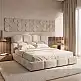 LIBERTA HONEYBEE ΚΡΕΒΑΤΙ (ΓΙΑ ΣΤΡΩΜΑ 160x200cm) CREAM 184x220x102.2cm