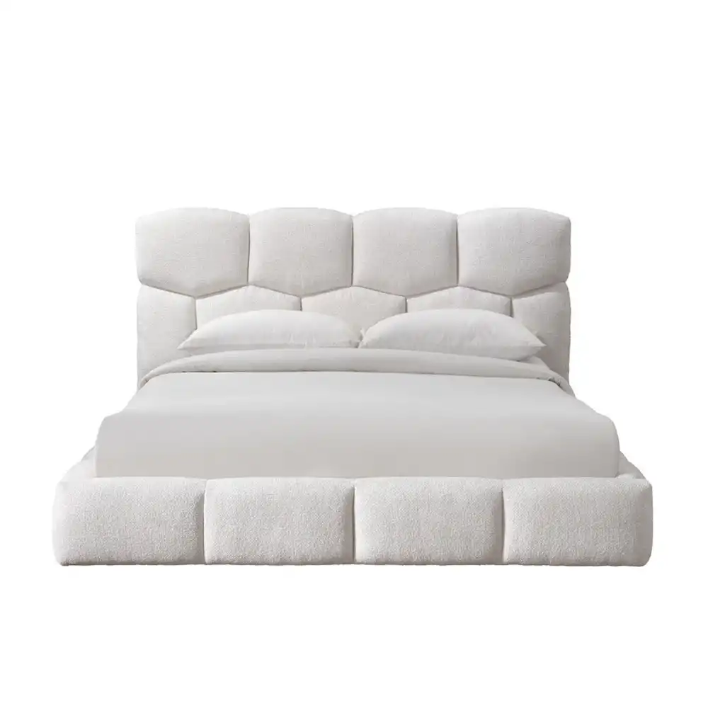 LIBERTA HONEYBEE ΚΡΕΒΑΤΙ (ΓΙΑ ΣΤΡΩΜΑ 160x200cm) CREAM 184x220x102.2cm