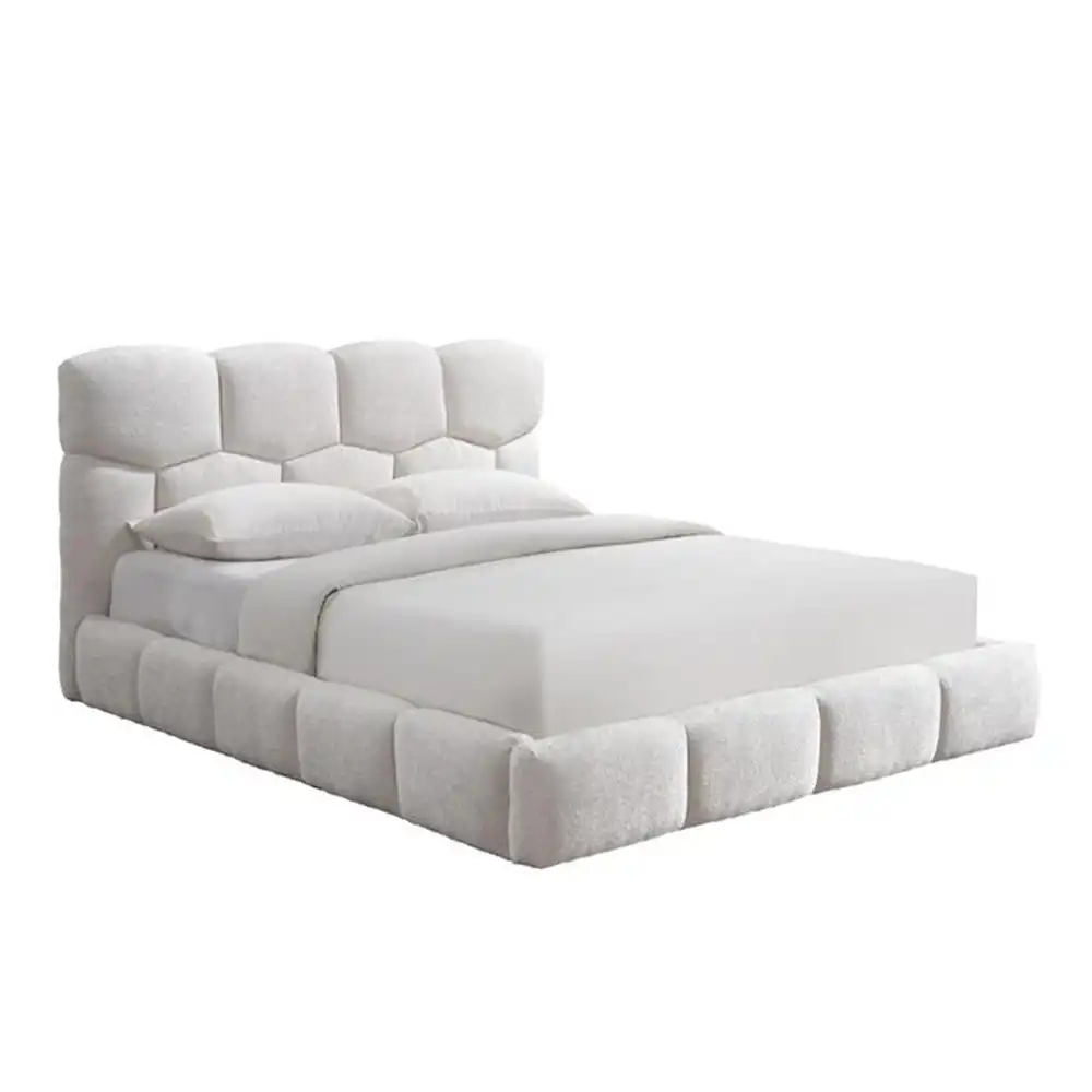 LIBERTA HONEYBEE ΚΡΕΒΑΤΙ (ΓΙΑ ΣΤΡΩΜΑ 160x200cm) CREAM 184x220x102.2cm