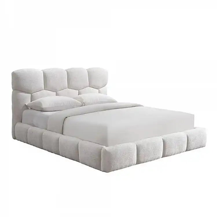 LIBERTA HONEYBEE ΚΡΕΒΑΤΙ (ΓΙΑ ΣΤΡΩΜΑ 160x200cm) CREAM 184x220x102.2cm