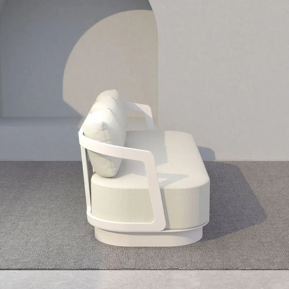 LIBERTA TORRE ΣΑΛΟΝΙ SET 1+2+2 OFF WHITE 198x81x66cm