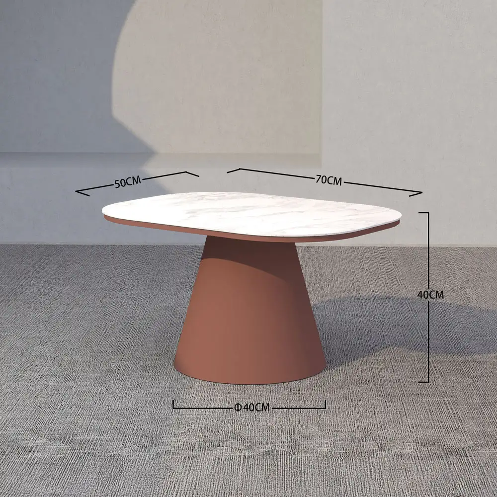 LIBERTA TORRE ΣΑΛΟΝΙ SET 1+2+2 TERRACOTTA 198x81x66cm