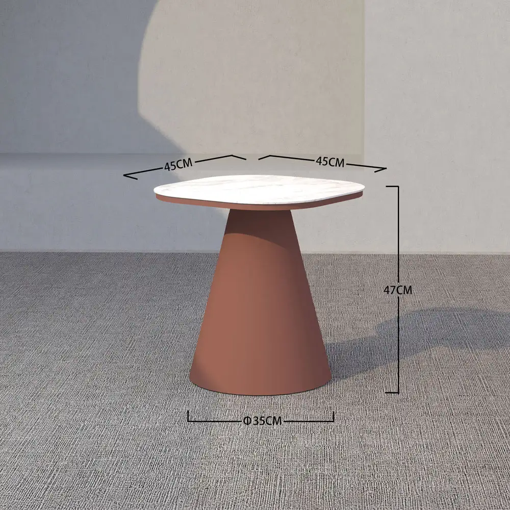 LIBERTA TORRE ΣΑΛΟΝΙ SET 1+2+2 TERRACOTTA 198x81x66cm