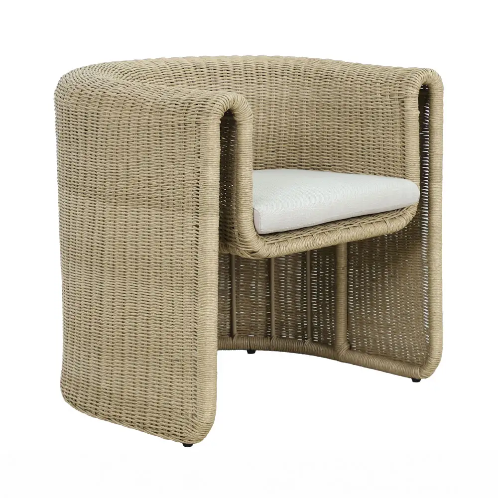 LIBERTA NADINE ΠΟΛΥΘΡΟΝΑ ΜΕ ΜΠΡΑΤΣΟ ΛΕΥΚΟ 69x72x72cm