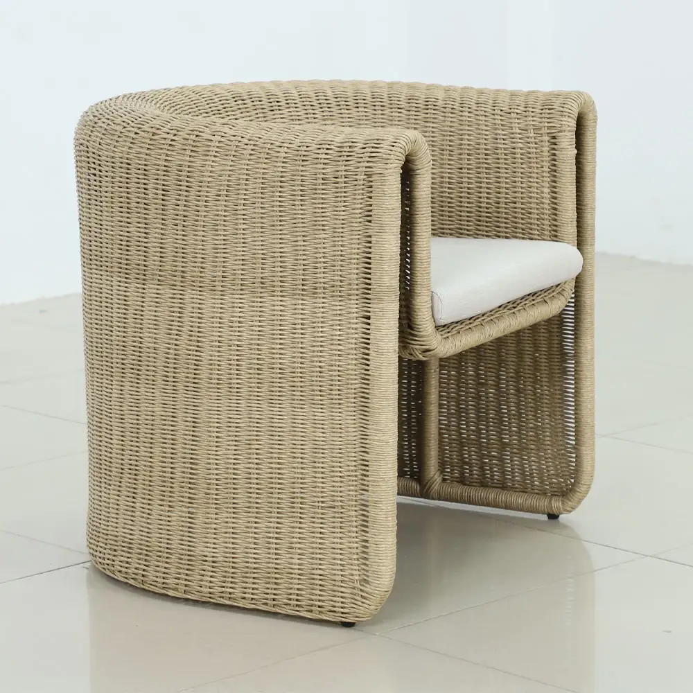 LIBERTA NADINE ΠΟΛΥΘΡΟΝΑ ΜΕ ΜΠΡΑΤΣΟ ΛΕΥΚΟ 69x72x72cm