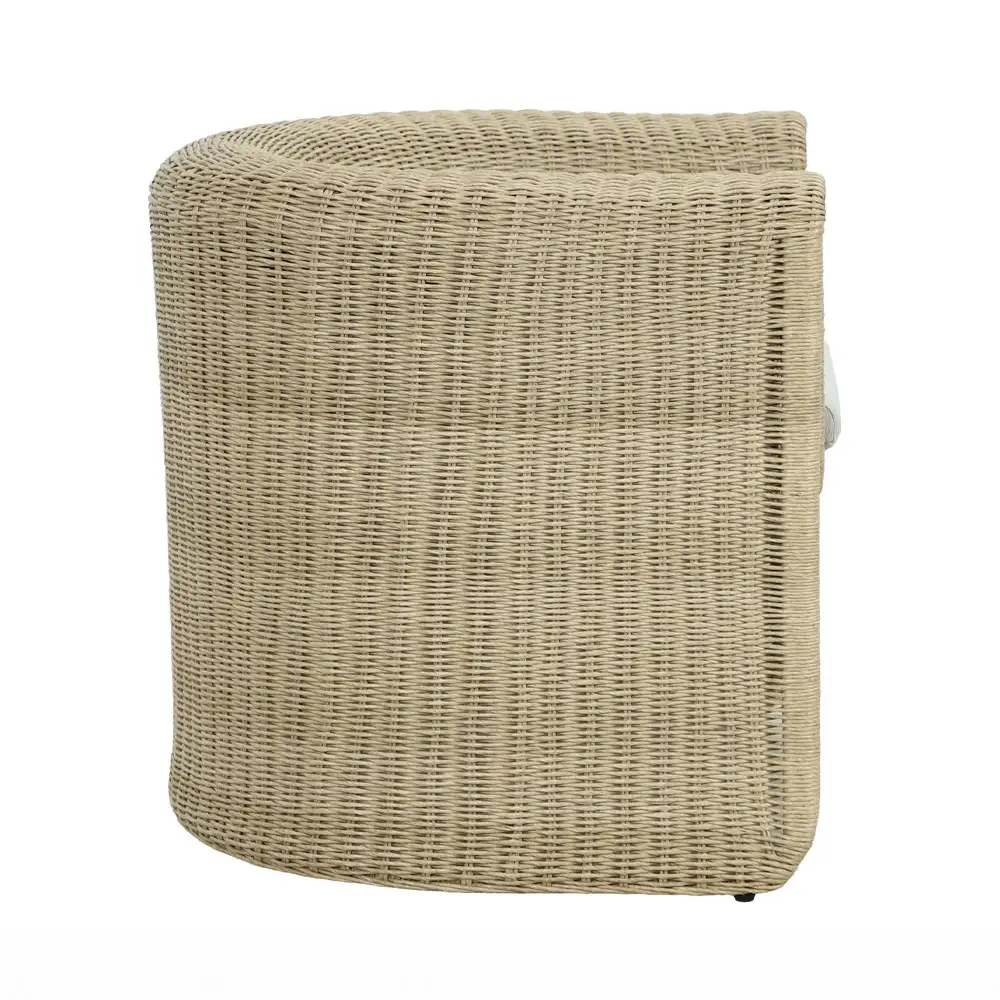 LIBERTA NADINE ΠΟΛΥΘΡΟΝΑ ΜΕ ΜΠΡΑΤΣΟ ΛΕΥΚΟ 69x72x72cm