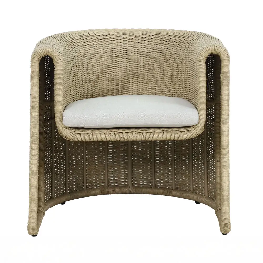 LIBERTA NADINE ΠΟΛΥΘΡΟΝΑ ΜΕ ΜΠΡΑΤΣΟ ΛΕΥΚΟ 69x72x72cm