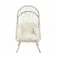 LIBERTA SUN ΠΟΛΥΘΡΟΝΑ BEIGE 75x69x135.5cm