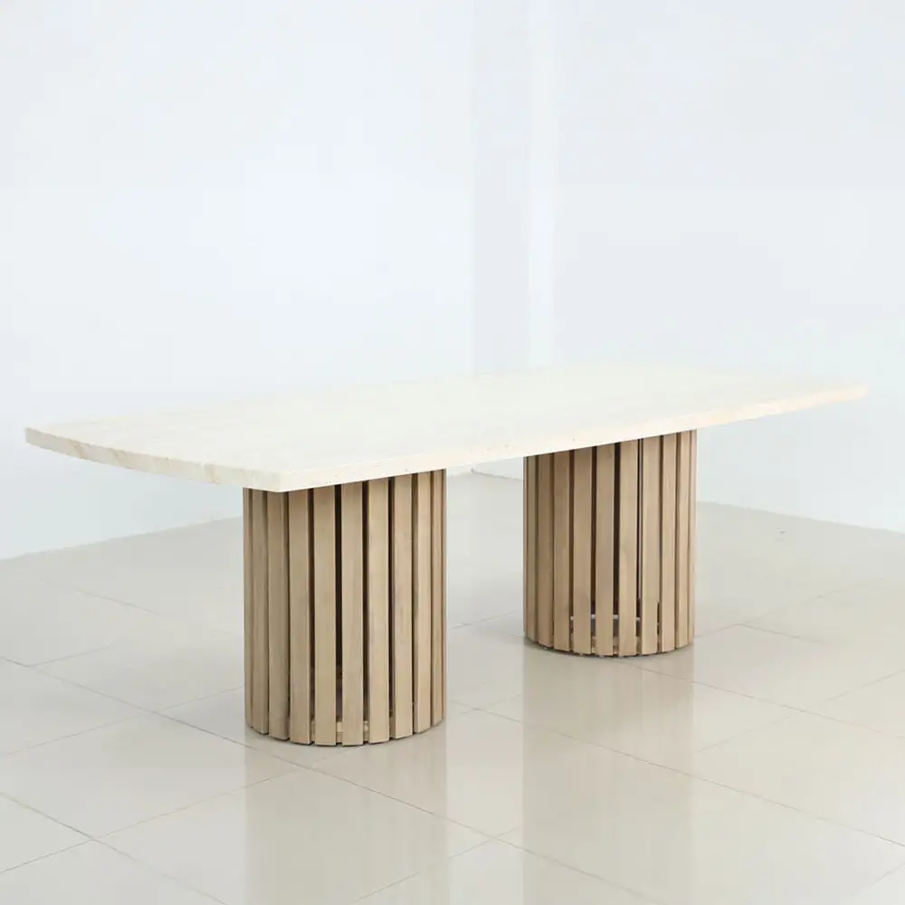 LIBERTA PORTO ΤΡΑΠΕΖΙ ΛΕΥΚΟ 240x110x78cm