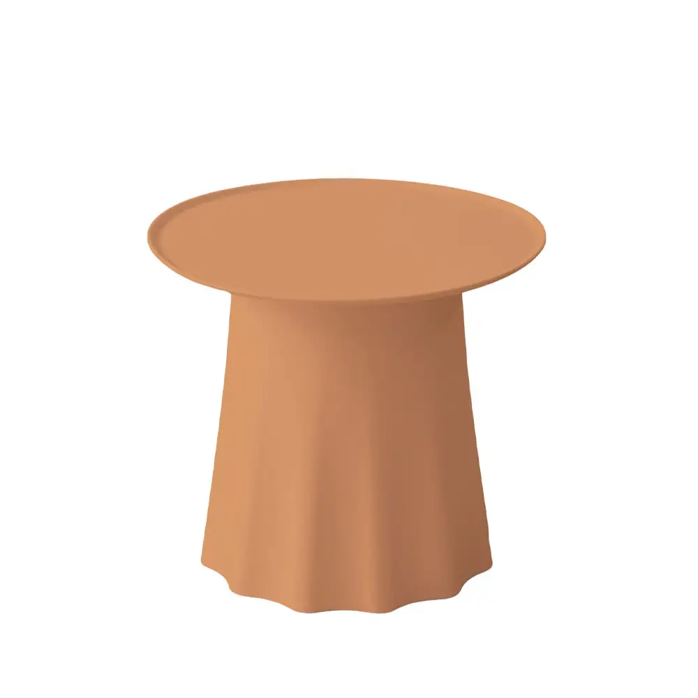 LIBERTA VOLANT SIDE TABLE PEACH 50x50x45cm