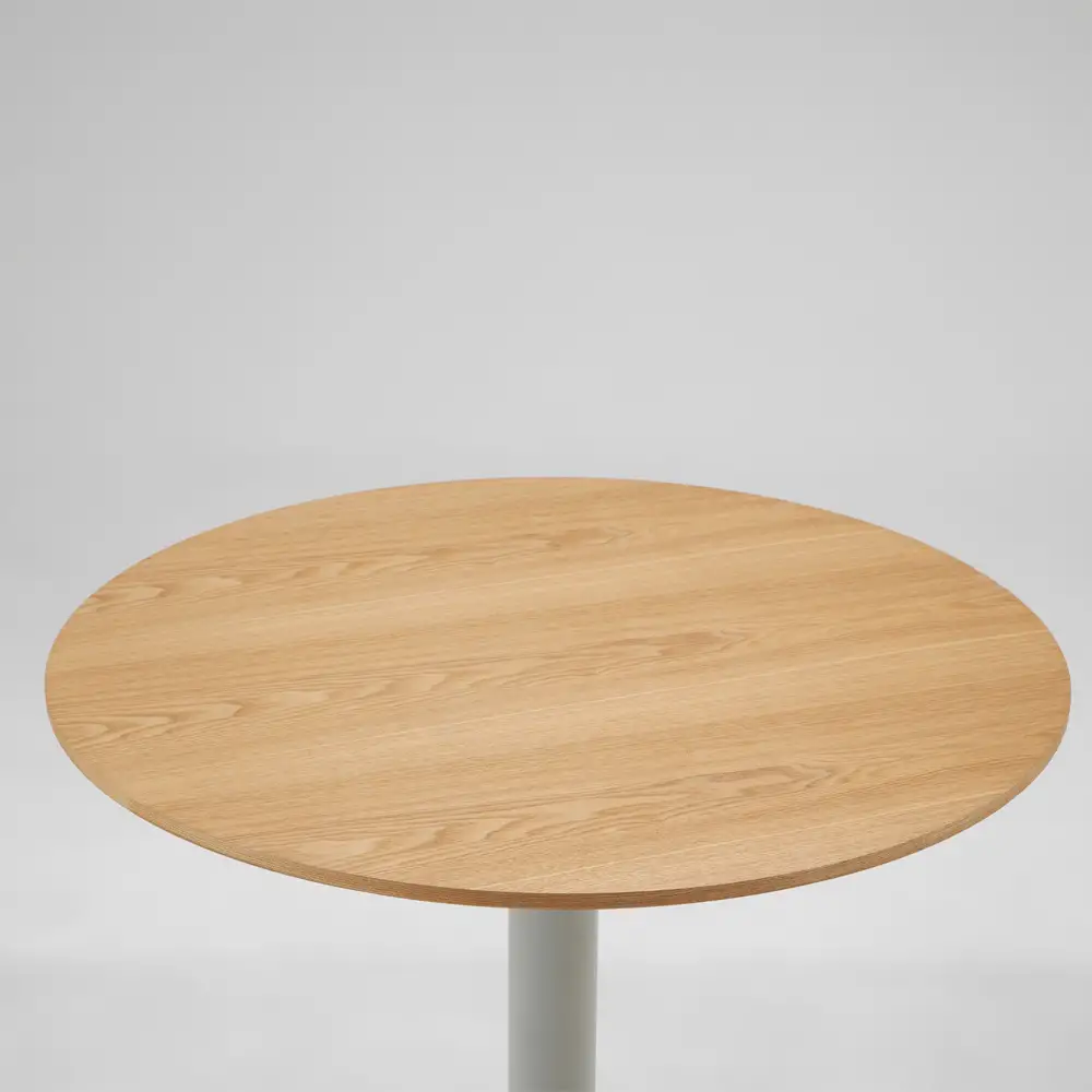 LIBERTA UNO ΤΡΑΠΕΖΙ ΦΥΣΙΚΟ ΓΚΡΙ 80x80x74cm