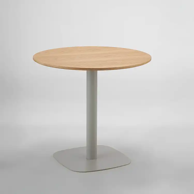 LIBERTA UNO ΤΡΑΠΕΖΙ ΦΥΣΙΚΟ ΓΚΡΙ 80x80x74cm