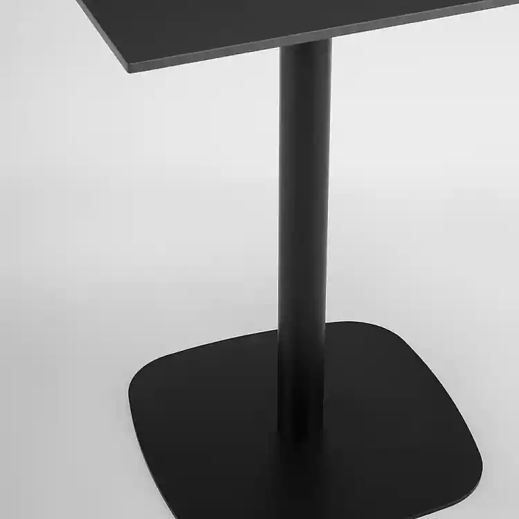 LIBERTA QUADRA ΤΡΑΠΕΖΙ ΜΑΥΡΟ 60x60x74cm