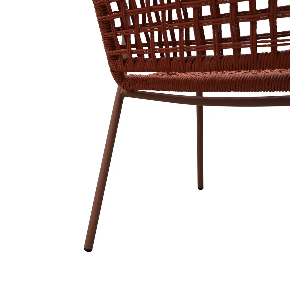 LIBERTA KARE ΚΑΡΕΚΛΑ TERRACOTTA 62x56x82cm