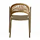 LIBERTA ARCUS ΚΑΡΕΚΛΑ MOCCA ΦΥΣΙΚΟ 57x56x83cm