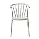 LIBERTA RAYA ΚΑΡΕΚΛΑ OFF WHITE 53x51x77.5cm