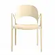 LIBERTA ARCUS ΚΑΡΕΚΛΑ OFF WHITE 57x56x83cm