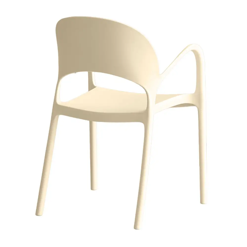 LIBERTA ARCUS ΚΑΡΕΚΛΑ OFF WHITE 57x56x83cm