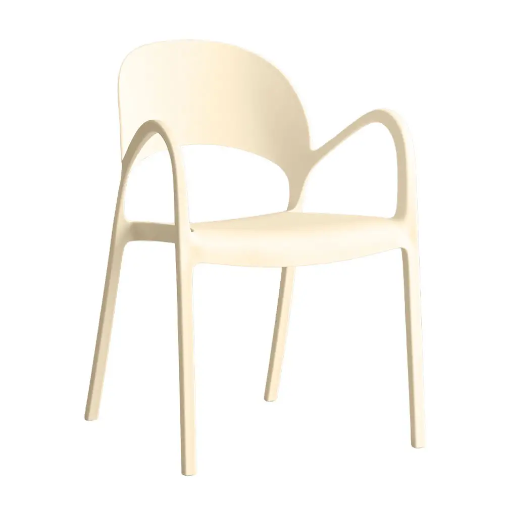 LIBERTA ARCUS ΚΑΡΕΚΛΑ OFF WHITE 57x56x83cm