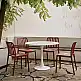 LIBERTA FLIP ΚΑΡΕΚΛΑ BORDEAUX 41x41x79cm