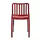 LIBERTA FLIP ΚΑΡΕΚΛΑ BORDEAUX 41x41x79cm