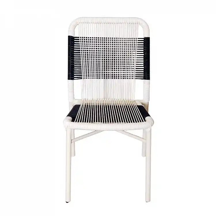 LIBERTA DOPPIO ΚΑΡΕΚΛΑ ΛΕΥΚΟ ΜΑΥΡΟ 46x58x83cm