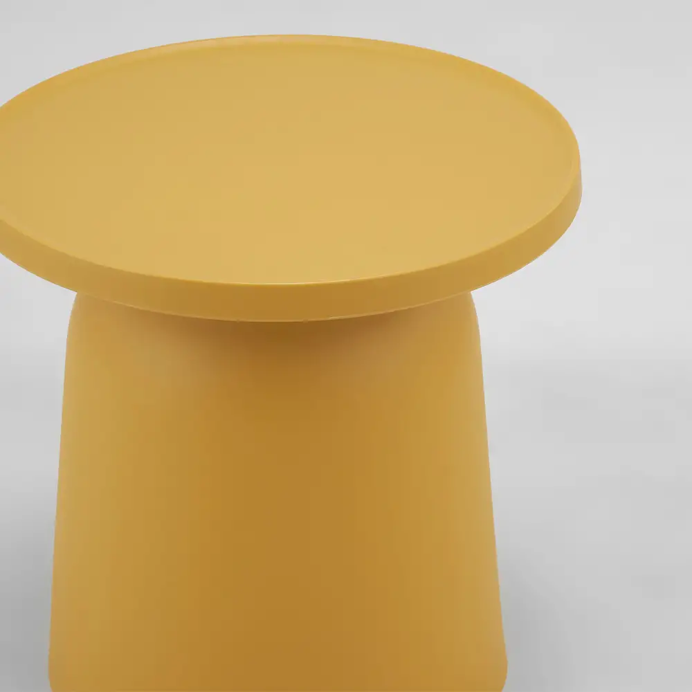 LIBERTA DOMI COFFEE TABLE ΜΟΥΣΤΑΡΔΙ 47x47x46cm