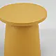 LIBERTA DOMI COFFEE TABLE ΜΟΥΣΤΑΡΔΙ 47x47x46cm