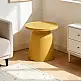 LIBERTA DOMI COFFEE TABLE ΜΟΥΣΤΑΡΔΙ 47x47x46cm