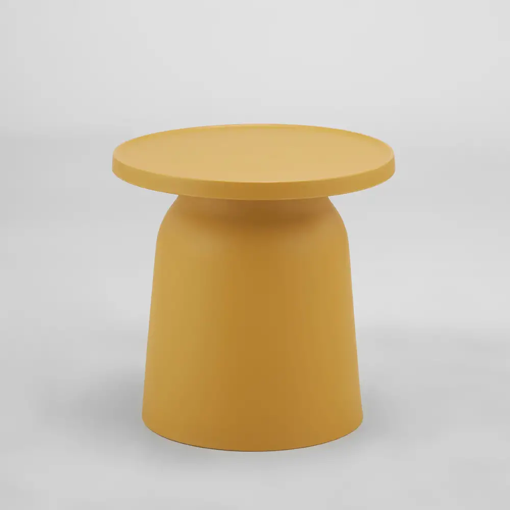 LIBERTA DOMI COFFEE TABLE ΜΟΥΣΤΑΡΔΙ 47x47x46cm