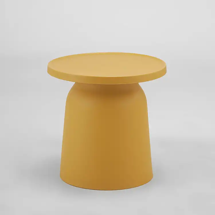 LIBERTA DOMI COFFEE TABLE ΜΟΥΣΤΑΡΔΙ 47x47x46cm